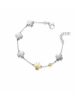 Bracelet Mediterraneo Woman Elettroformato Simbol in Silver K13DB01